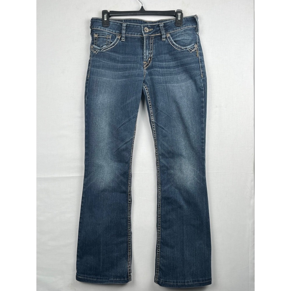 Silver Jeans Suki Surplus Bootcut Denim Jeans Size W29 L37‎ Blue Medium Wash